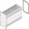 Frame Type Plug-In Unit Rear Panel, Cut-Out forMultiple Connectors, 6 U, 8 HP
