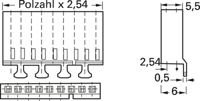 925367-5 AMP PCB Connection Systems Image 2