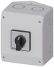 Changeover switch, Rotary actuator, 3 pole, 32 A, 690 V, (W x H x D) 146 x 188 x 149 mm, front mounting, 3LD2265-7UB01