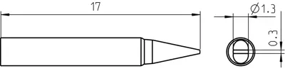 RTP 013 S Weller Soldering tips, desoldering tips and hot air nozzles Image 3