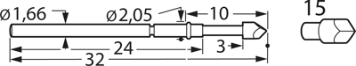 F77215B200G300 Feinmetall Contact Probes