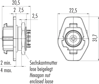 09 1724 000 12 binder Other Circular Connectors Image 2