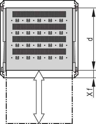 22130-373 SCHROFF Accessories for Enclosures