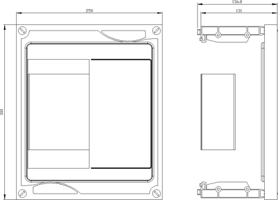 8GK4550-2KK12 Siemens Accessories for Enclosures Image 2