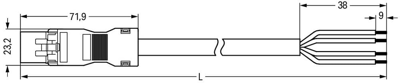 891-8994/205-103 WAGO Pre-assembled Connector Systems Image 2