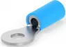 Insulated ring cable lug, 1.25-2.0 mm², AWG 16, 3.51 mm, M3.5, blue