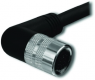 Sensor actuator cable, M16-cable socket, angled to open end, 14 pole, 10 m, black, 4 A, 756-3206/140-100