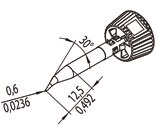 0142SDLF06L/SB Ersa Soldering tips, desoldering tips and hot air nozzles Image 2