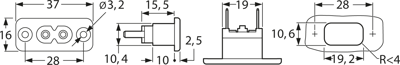 6160.0007 SCHURTER Device Connectors Image 2