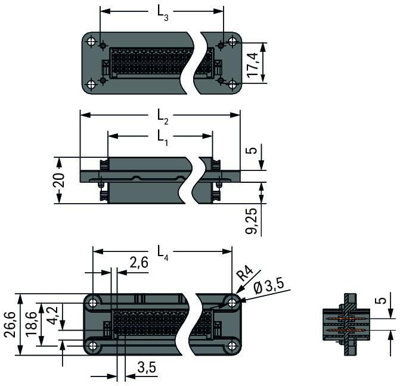 713-1492/037-000 WAGO PCB Connection Systems Image 3