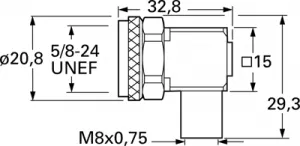 100024208 Telegärtner Coaxial Adapters