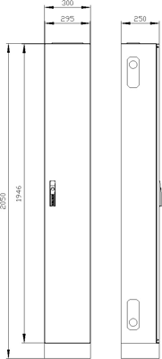 8GK1333-8KN13 Siemens Switch Cabinets, server cabinets Image 2