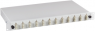 Splice box, OM2 multimode, SC duplex, horizontal, 1-row, (W x H x D) 483 x 44.5 x 244 mm, gray, B61203.24