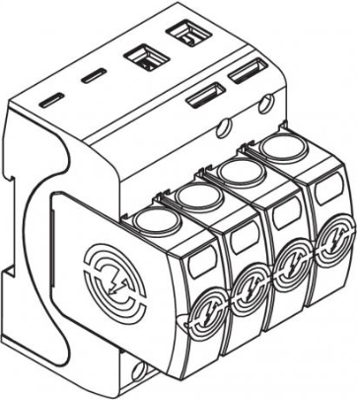 5095253 OBO Bettermann Overvoltage Protection Image 3