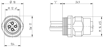 934980401 Lumberg Automation Sensor-Actuator Connectors Image 2