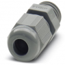 Cable gland, M16, 22 mm, Clamping range 5 to 10 mm, IP68, silver gray, 1411124