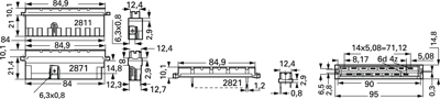 09062152811 Harting DIN PCB Connectors Image 2