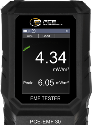 PCE-EMF 30 PCE Instruments Luxmeter, Sound Level Meter, Magnetic Field Tester Image 3