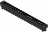 Pin header, 18 pole, pitch 5.08 mm, straight, black, 1149750000