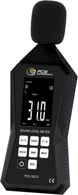 PCE-325D PCE Instruments Luxmeter, Sound Level Meter, Magnetic Field Tester Image 3