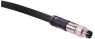 Sensor actuator cable, M8-cable plug, straight to open end, 8 pole, 0.5 m, PUR, black, 21347300822005