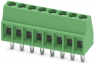 PCB terminal, 8 pole, pitch 2.54 mm, AWG 26-20, 6 A, screw connection, green, 1725711