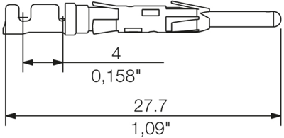 1420600000 Weidmüller Crimp Contacts Image 2