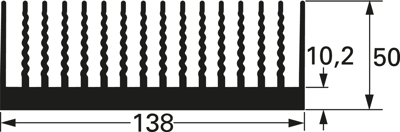 10020438 Fischer Elektronik Heat Sinks