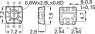 Encoding rotary switches, 10 pole, BCD-Real, straight, 100 mA/5 VDC, S-7010EMA