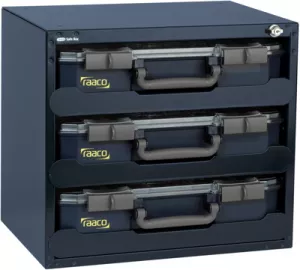 SAFEBOX 80X3 (BESTÜCKT) Raaco Storage Systems