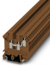 Through terminal block, screw connection, 0.2-4.0 mm², 32 A, 6 kV, brown, 3216066