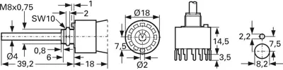 01-1263-20 ELMA Rotary Switches and Selector Switches Image 3