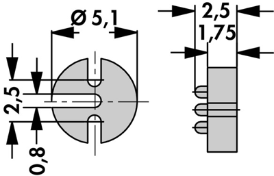 10144401 Fischer Elektronik Mounting pads Image 2