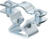 Spacer clamp, max. bundle Ø 17 mm, steel, galvanized, (L x W) 44 x 14 mm