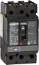 Circuit breaker, toggle actuator, 3 pole, 175 A, 750 V, (W x H x D) 104 x 191 x 86 mm, DIN rail, NJGF36175TW