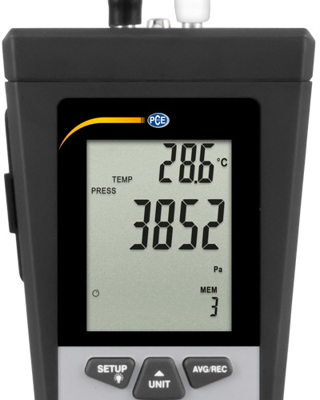 PCE-HVAC 2 PCE Instruments Anemometers, Gas and Pressure Measuring Instruments Image 2