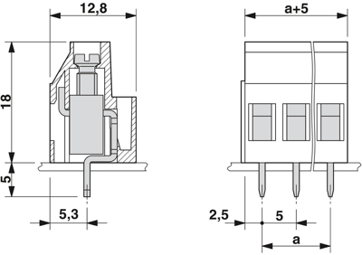 1709830 Phoenix Contact PCB Terminal Blocks Image 2