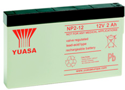 NP0.8-12 Yuasa Lead-Acid Batteries, Lithium-Ion Batteries Image 2