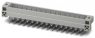 Pin header, 3 pole, pitch 6.35 mm, straight, light gray, 1714763
