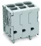 PCB terminal block, 6 mm², pitch 7.5 mm, 2-pole, Push-in CAGE CLAMP®, 6,00 mm², gray