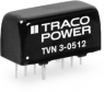 DC/DC converter, 18-36 VDC, 3 W, 1 output, 15 VDC, 85 % efficiency, TVN 3-2413