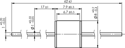 B88069X2090S102 EPCOS Gas Discharge Tubes Image 2