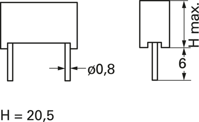 MKT1822522256 Vishay Film Capacitors Image 2