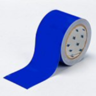 BLUE FLOOR TAPE 76,2 X 30 Brady Inspection labels, plates and tapes