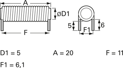 5RCC-2R5M-00 Fastron Fixed Inductors Image 2