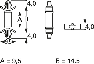 8275AA00 fastpoint PCB Fasteners Image 2