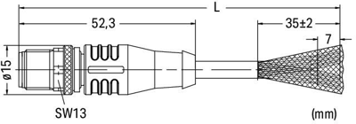 756-5311/090-015 WAGO Sensor-Actuator Cables Image 2