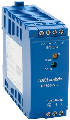 DRB50-5-1 TDK-Lambda DIN Rail Power Supplies Image 2