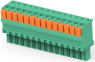 PCB terminal, 14 pole, pitch 3.5 mm, AWG 30-14, 9 A, push-in spring connection, green, 1-1986692-4