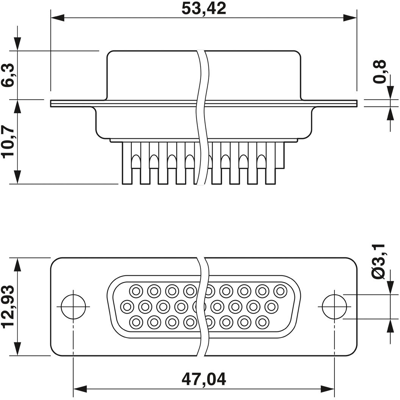 1655221 Phoenix Contact D-Sub Connectors Image 2